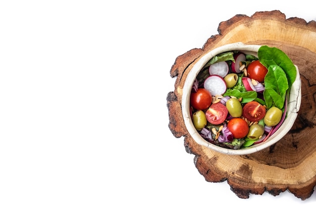 Farebná miska jedla